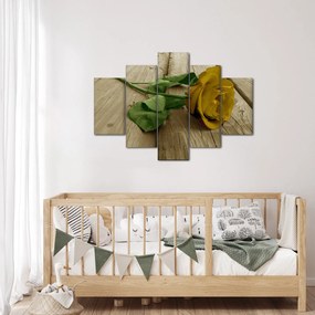 Kép - Vintage sárga rózsák (150x105 cm)