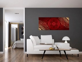 Kép - Arany mandalák (120x50 cm)