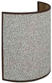 Brilagi - Fali lámpa SEMI 1xE27/15W/230V átm. 20 cm szürke