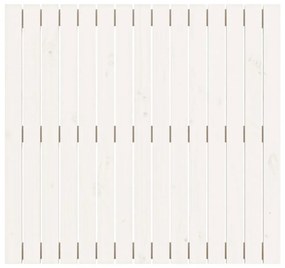 fehér tömör fenyőfa fali fejtámla 95,5 x 3 x 90 cm