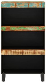 tömör újrahasznosított fa tálalószekrény 60 x 33 x 107 cm