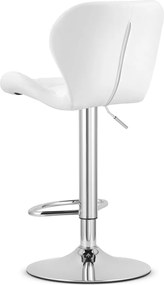 AKCIÓ Műbőr bárszék WEST, fehér II. osztály