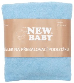 Huzat pelenkázó lapra New Baby 50x70 kék