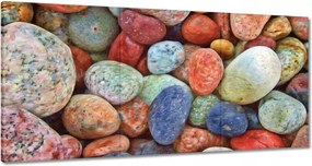 Festmények 120x60 Színes kövek