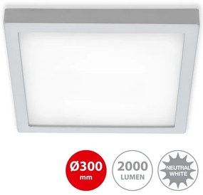 Briloner 7142-414 - LED Mennyezeti lámpa FIRE LED/21W/230V 4000K