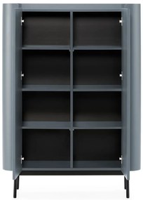 Szürkéskék szekrény 100x140x40 cm Willa – MOME