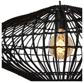 Lucide 03435/56/30 - Csillár zsinóron MAGALI 1xE27/40W/230V fekete