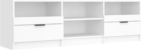 vidaXL fehér szerelt fa TV-szekrény 150 x 33,5 x 45 cm
