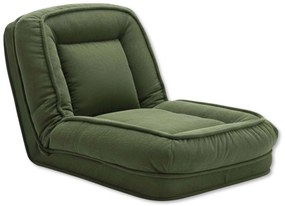 Relaxációs állítható fotel LAZY SOFA, zöld