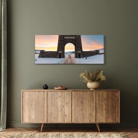 A kapu képe, Yellowstone (120x50 cm)