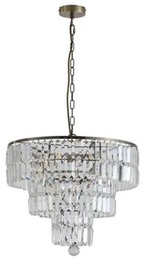 Searchlight 1375-5AB - Láncos csillár EMPIRE 5xE14/60W/230V