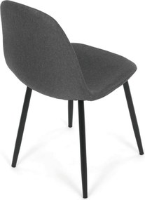 CT-V2972 GREY2 szürke szövet étkezőszék