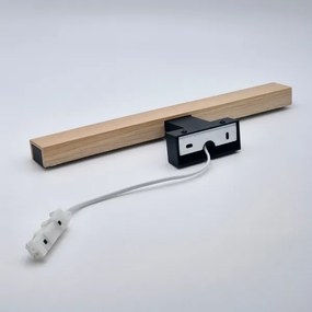 Brilagi-LED fürdőszobai tükörmegvilágítás WOODY MIRROR LED/8W/230V IP44 tölgy/fekete