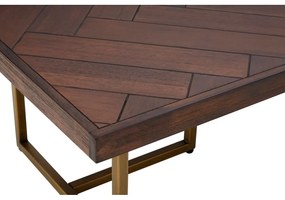 Barna kerek dohányzóasztal 60x120 cm Brando – Premier Housewares