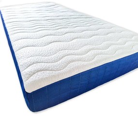 Ortho-Sleepy Relax 20 cm magas habrugós +7 Zónás ortopéd matrac kék színben / 160x200 cm