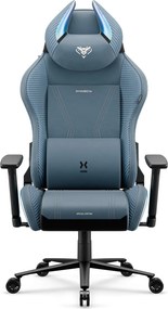 Kék szövet gamer szék X-Horn 2.0 Rainbow Blue, Normal