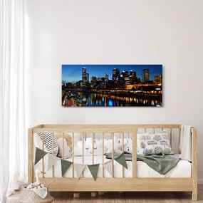 Éjszaka Melbourne-ben (120x50 cm)