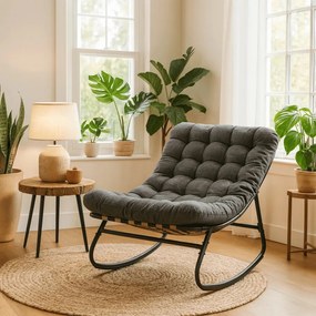 Hintaszék szürke színben AURORA