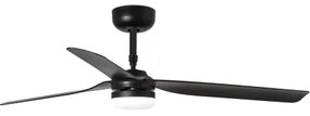 FARO 33815WT-21-LED Dimmelhető mennyezeti ventilátor PUNT M LED/18W/230V fekete átm. 132 cm WT + távirányító
