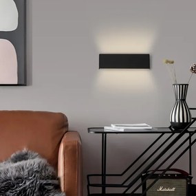 Immax NEO 07086L - LISTON LED 8W/230V falra szerelhető dimmelhető lámpa, fekete+