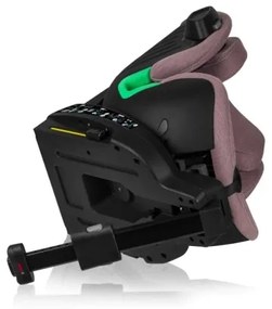 Lionelo HARMONY i-Size 40-150 cm forgatható autósülés alapzattal, rózsaszín