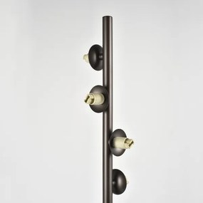 Brilagi - MILLA LED állólámpa 7xG9/3W/230V barna/füstös barna