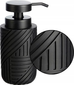 Fekete Folyékony Szappanadagoló, Mintázott, Tartós, Kemény, Stílusos