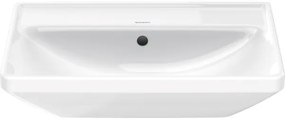 Duravit 2366600060 - D-NEO falra szerelhető mosdó 60x44 cm, kerámia, fényes fehér