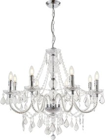 Endon CLARENCE 308-8CL Csillár 8x60W/E14 IP20