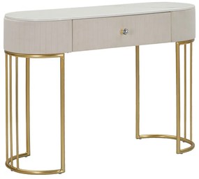 Bézs konzolasztal 100x40 cm Montpellier - Mauro Ferretti
