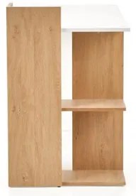 COZYRA íróasztal, tölgy/fehér