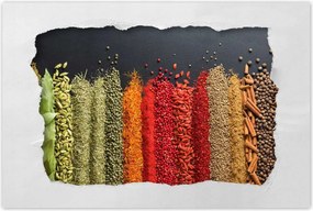 Poszterek 60x40 Színes fűszer szett