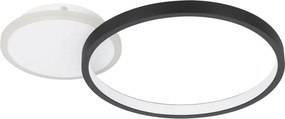 EGLO 900421 GAFARES Modern LED Mennyezeti Lámpa Fehér, Fekete LED IP20