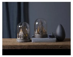 Barna karácsonyi fénydekoráció ø 12,5 cm Kupol – Star Trading