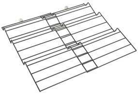 Rozsdamentes acél fűszertartó állvány Lava – Metaltex