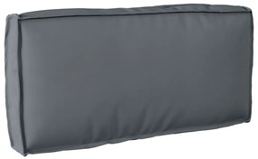 Raklap párna háttámlához Antracit 80 x 40 x 12 cm Oxford szövet