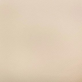 2 db krémszínű műbőr forgó étkezőszék