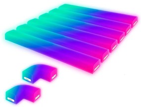 Brilo - LED RGBIC okos fénycsík 24W 230V Wi-Fi Tuya vezérléssel