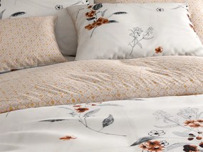 Kétoldalas ágynemű DUO SENSE SOFIRA krémszínű + párnahuzat 40x50 cm AJÁNDÉKBA Ágyneműhuzat mérete: 70 x 90 cm | 140 x 200 cm