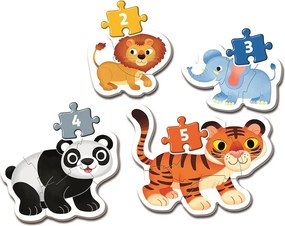 Állatos My First baba forma puzzle Clementoni
