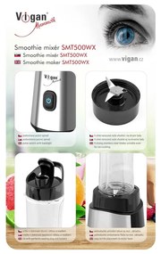 Vigan SMT500WX smoothie italmixer, rozsdamentes acél