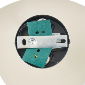 Design bézs organikus fali lámpa 20 cm 2-lámpás - Pulley