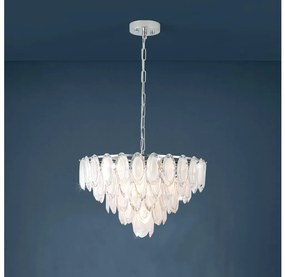 Eglo 39722 - Csillár láncon CARVARIO 10xE14/40W/230V