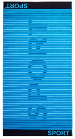 Sport Világos kék strandtörölköző