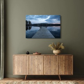 Kép - Móló a tón (90x60 cm)