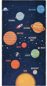 Gyerek szőnyeg 100x160 cm Solar System – Vitaus