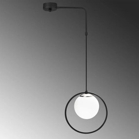 Elpidas fekete fém függőlámpa - Opviq lights