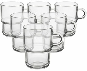 Orion Cozy 6 db-os üvegpohár készlet, 0,35 ml