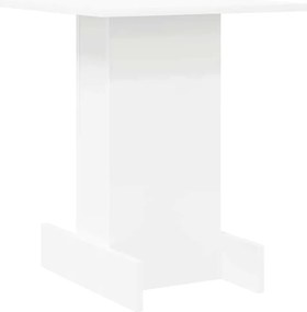 vidaXL Végasztal Fehér 44,5 x 45 x 55 cm Faanyag