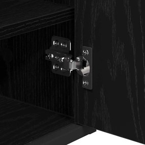 Fürdőszobai tükörszekrény Musta tammi 65 x 20 x 60 cm Faanyag